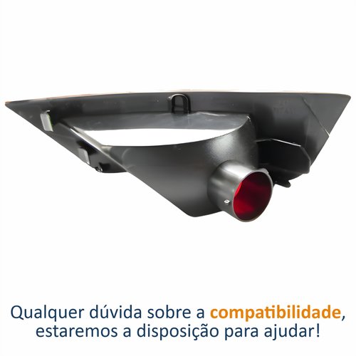 Refletor Parachoque Traseiro Ford Focus 2007 Até 2013 Antineblina Lado Esquerdo Motorista