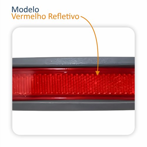 Refletor Traseiro Parachoque Fiat Doblo Adventure 2010 Até 2021 Lado Direito Passageiro