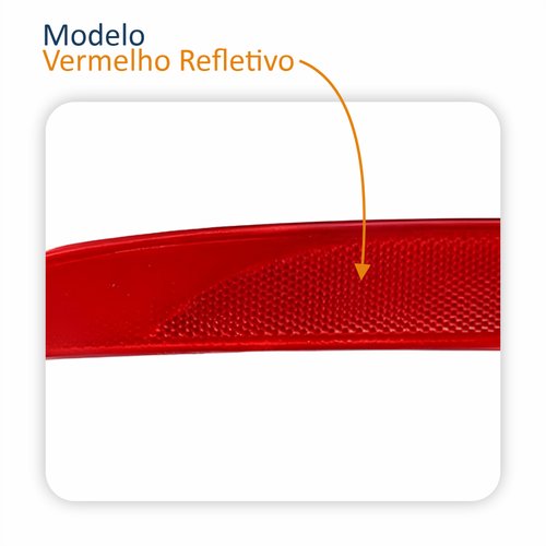 Refletor Traseiro Parachoque Fiat Gran Siena 2012 Até 2019 Lado Esquerdo Motorista