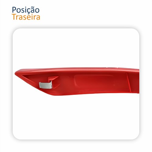 Refletor Traseiro Parachoque Fiat Gran Siena 2012 Até 2019 Lado Esquerdo Motorista