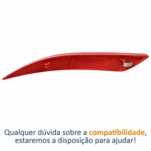 Refletor Traseiro Parachoque Fiat Gran Siena 2012 Até 2019 Lado Direito Passageiro