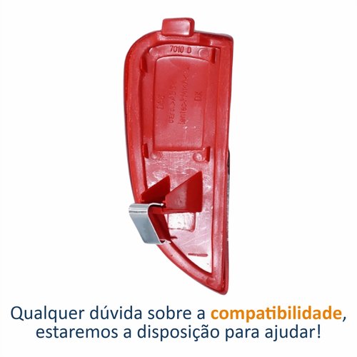 Refletor Traseiro Parachoque Fiat Palio 2012 2013 2014 2015 2016 Lado Direito Passageiro