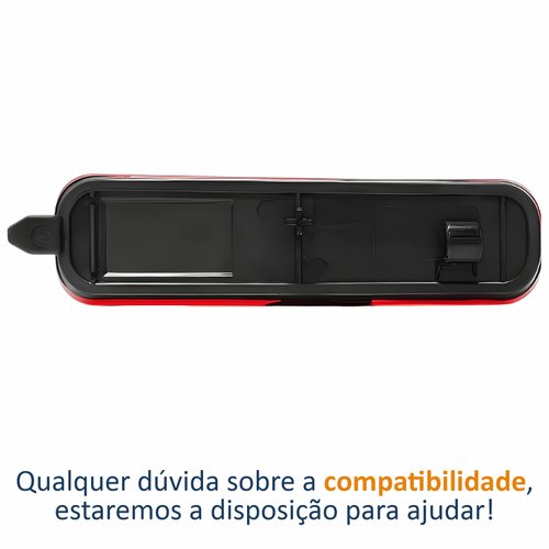 Refletor Traseiro Parachoque Ford Ka 2012 2013 2014 Lado Esquerdo Motorista