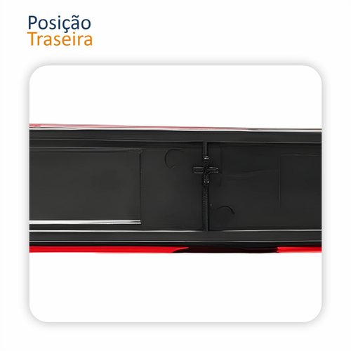 Refletor Traseiro Parachoque Ford Ka 2012 2013 2014 Lado Esquerdo Motorista