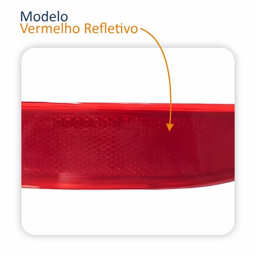 Refletor Traseiro Parachoque Gm Corsa Hatch 2003 Até 2012 Lado Direito Passageiro