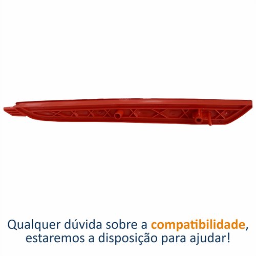 Refletor Parachoque Traseiro Hyundai Hb20 2012 2013 2014 2015 Lado Direito Passageiro