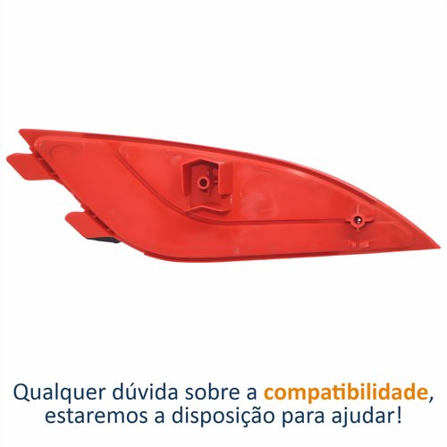 Refletor Parachoque Traseiro Hyundai Ix35 2010 Até 2021 Lado Direito Passageiro