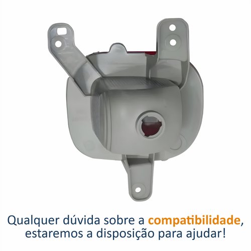 Refletor Traseiro Parachoque Jeep Renegade 2015 Até 2020 Lado Esquerdo Motorista