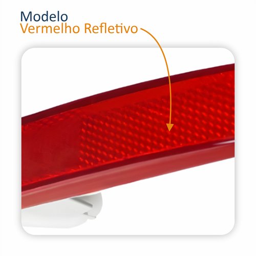 Refletor Parachoque Traseiro Nissan Murano 2014 Até 2020 Lado Direito Passageiro