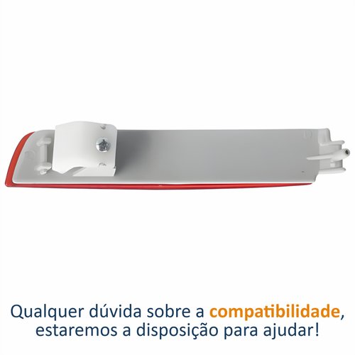 Refletor Parachoque Traseiro Nissan Murano 2014 Até 2020 Lado Esquerdo Motorista