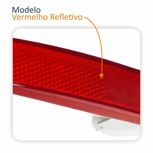 Refletor Parachoque Traseiro Nissan Murano 2014 Até 2020 Lado Esquerdo Motorista