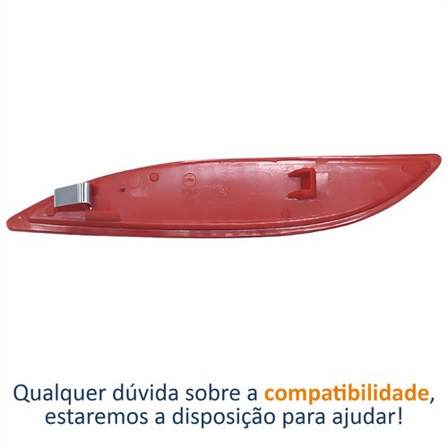 Refletor Parachoque Traseiro Renault Fluence 2011 Até 2017 Lado Direito Passageiro