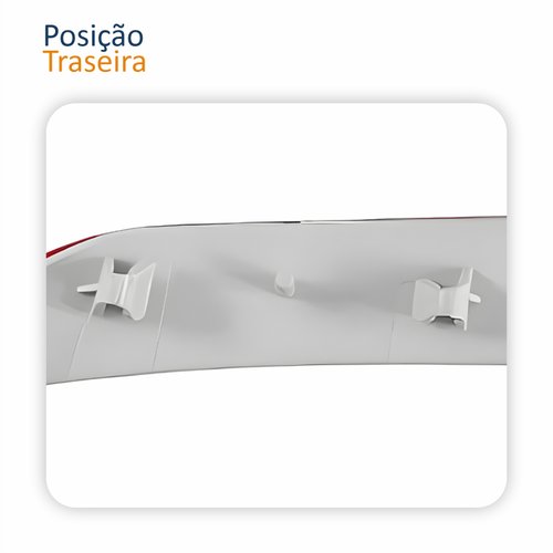 Refletor Parachoque Traseiro Renault Logan 2011 2012 2013 2014 Lado Direito Passageiro