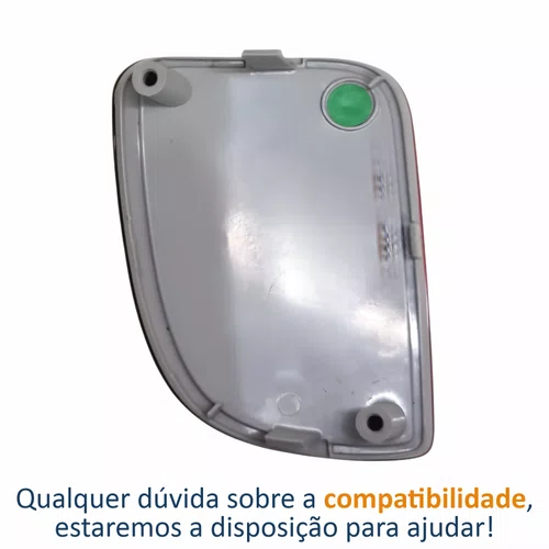Refletor Parachoque Traseiro Renault Oroch 2016 Até 2020 Lado Direito Passageiro