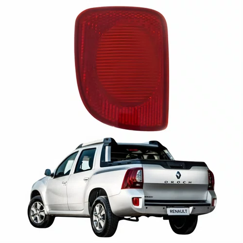 Refletor Parachoque Traseiro Renault Oroch 2016 Até 2020 Lado Esquerdo Motorista