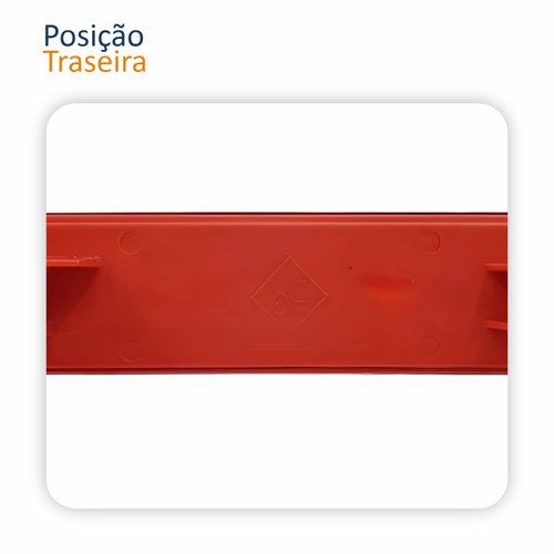Refletor Parachoque Traseiro Renault Sandero Stepway 2015 2016 2017 2018 2019 Lado Esquerdo Motorista
