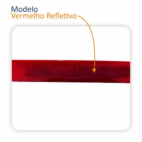 Refletor Parachoque Traseiro Vw Spacefox 2011 2012 2013 2014 Lado Direito Passageiro