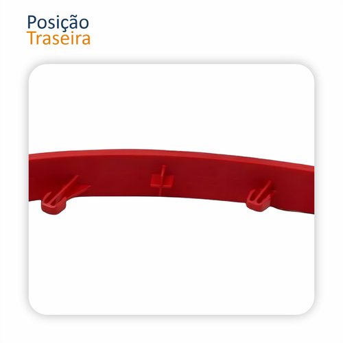 Refletor Parachoque Traseiro Vw Spacefox 2011 2012 2013 2014 Lado Direito Passageiro