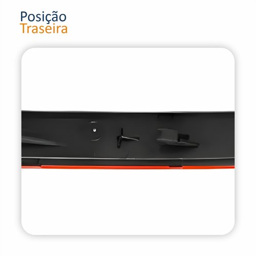 Refletor Parachoque Traseiro Vw Jetta 2011 2012 2013 2014 2015 Lado Direito Passageiro