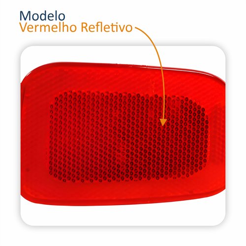 Refletor Traseiro Parachoque Fiat Uno Way 2011 2012 2013 2014 Lado Direito Passageiro