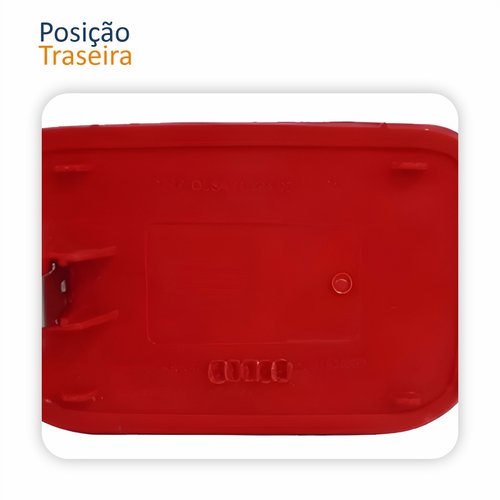 Refletor Traseiro Parachoque Fiat Uno Way 2011 2012 2013 2014 Lado Direito Passageiro
