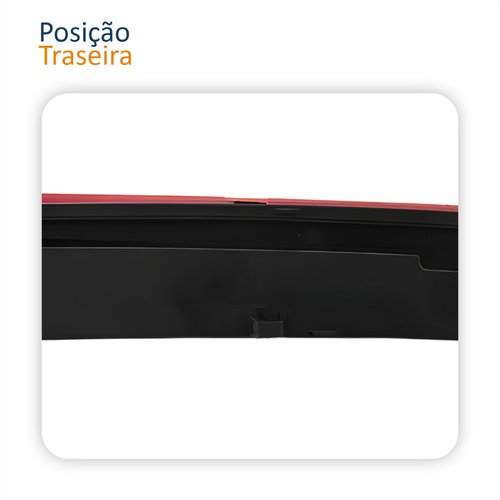 Refletor Parachoque Traseiro Vw Fox 2011 2012 2013 2014 Lado Esquerdo Motorista