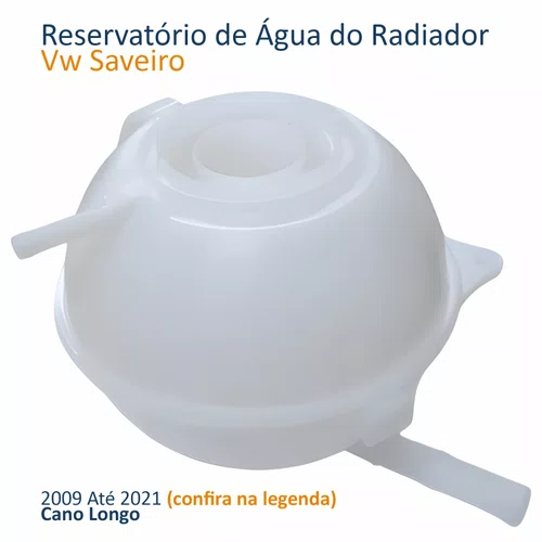 Reservatório Água Radiador Vw Saveiro 2009 Até 2021 Cano Longo