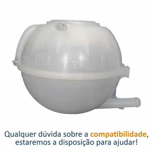 Reservatório Água Radiador Vw Voyage 2009 Até 2021 Cano Curto