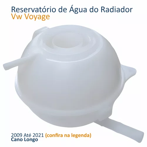 Reservatório Água Radiador Vw Voyage 2009 Até 2021 Cano Longo