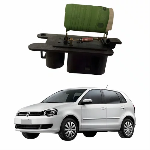 Resistência Eletroventilador Vw Polo 2006 Até 2012 Com Ar Condicionado