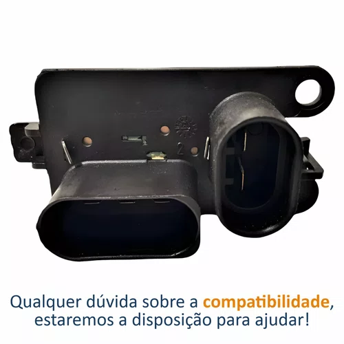 Resistência Eletroventilador Vw Voyage 2009 Até 2021 Com Ar Condicionado
