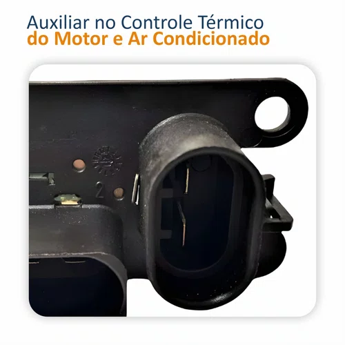 Resistência Eletroventilador Vw Voyage 2009 Até 2021 Com Ar Condicionado