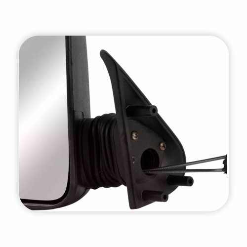 Retrovisor Fiat Fiorino 1997 até 2011  Com Controle Lado Esquerdo Motorista
