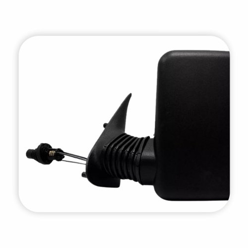 Retrovisor Fiat Fiorino 1997 até 2011  Com Controle Lado Esquerdo Motorista