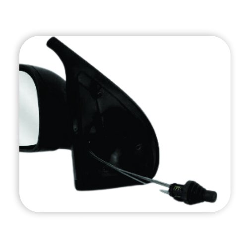 Retrovisor Fiat Palio Siena Weekend Attractive Essence 2011 até 2015 2 Portas Com Controle Lado Esquerdo Motorista