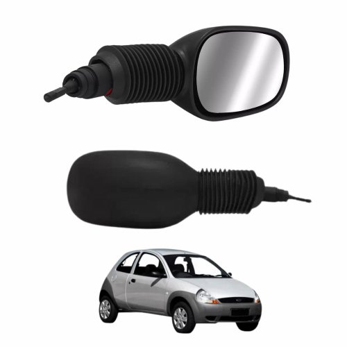 Retrovisor Ford Ka 1997 até 2007 Com Controle Lado Direito Passageiro