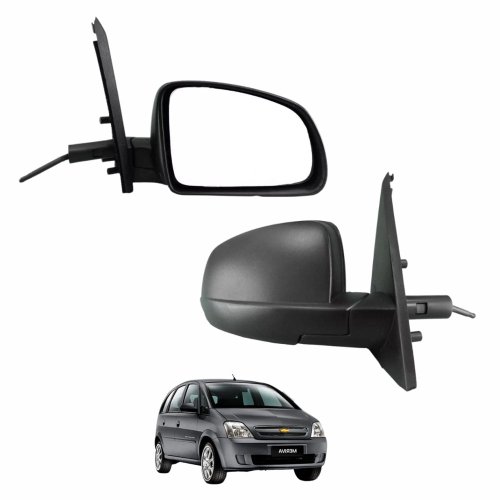Retrovisor Gm Meriva 2002 até 2012 Com Controle Lado Direito Passageiro