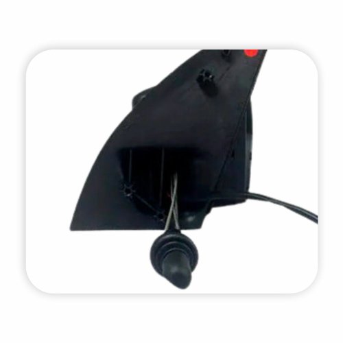 Retrovisor Vw Gol G6 2012 Até 2018 Com Controle Com Pisca Lado Direito Passageiro