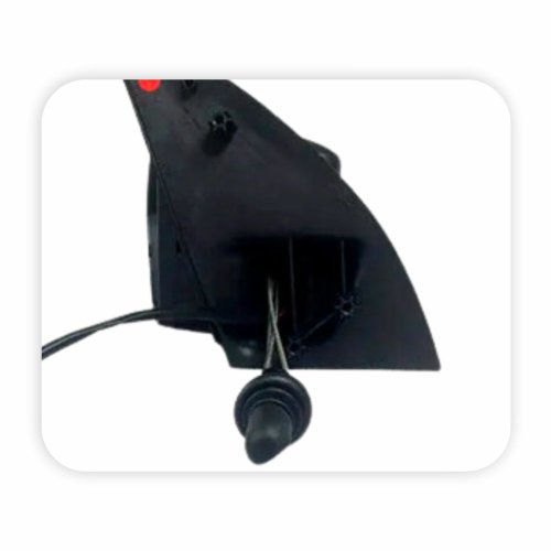 Retrovisor Vw Gol G6 2012 Até 2018 Com Controle Com Pisca Lado Esquerdo Motorista
