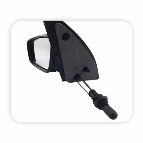 Retrovisor Vw Gol Vw Voyage G6 2012 2013 2014 2015 2016 2017 2018 4 Portas Sem Seta Com Controle Lado Esquerdo Motorista