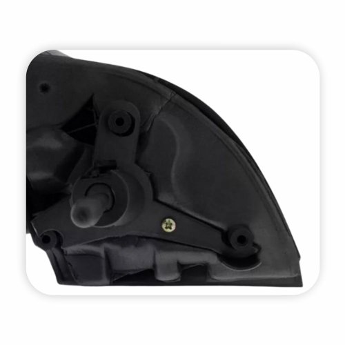 Retrovisor Citroen C3 2002 até 2012 com Controle Lado Esquerdo Motorista