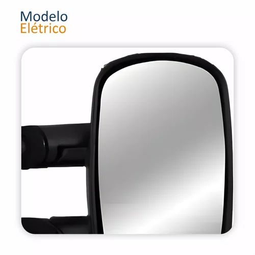 Retrovisor Fiat Doblo 2001 Até 2009 Elétrico Capa Texturizada Lado Direito Passageiro