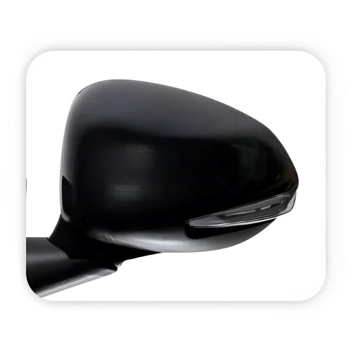 Retrovisor Fiat Idea 2014 2015 2016 Com Controle Com Pisca Sensor de Temperatura Lado Direito Passageiro