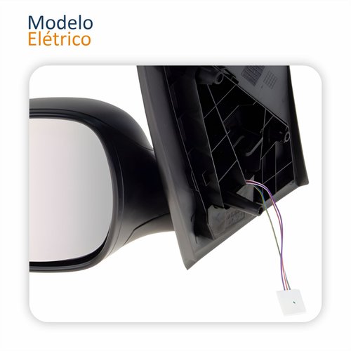 Retrovisor Fiat Grand Siena 2012 Até 2021 Palio 2012 Até 2016 Elétrico Lado Esquerdo Motorista Original