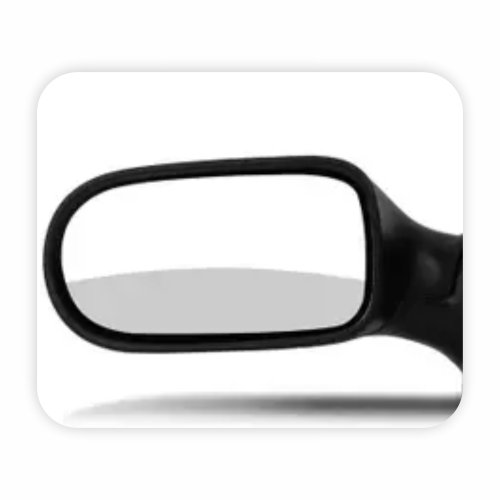 Retrovisor Fiat Palio 2004 2005 2006 2007 4 Portas Com Controle Lado Esquerdo Motorista