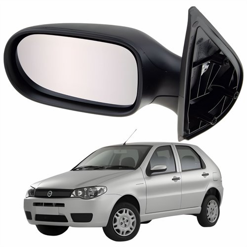 Retrovisor Fiat Palio 2004 Até 2010 4 Portas Sem Controle Lado Esquerdo Motorista