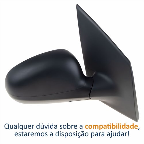 Retrovisor Fiat Grand Siena 2012 Até 2021 Palio 2012 Até 2016 Sem Controle Lado Direito Passageiro Original