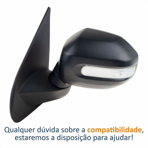 Retrovisor Fiat Palio Adventure Locker 2008 2009 2010 2011 2012 Com Pisca Elétrico Lado Esquerdo Motorista Original