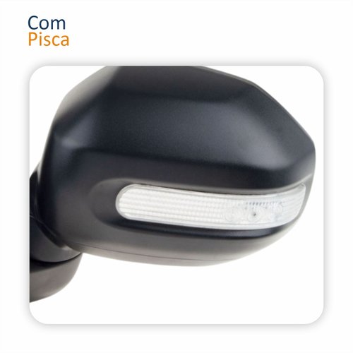 Retrovisor Fiat Palio Adventure Locker 2008 2009 2010 2011 2012 Com Pisca Elétrico Lado Esquerdo Motorista Original