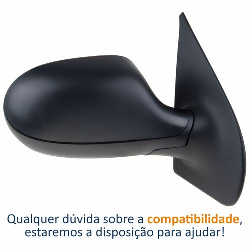 Retrovisor Fiat Palio Es Attractive 2011 Até 2016 4 Portas Sem Controle Lado Direito Passageiro Original